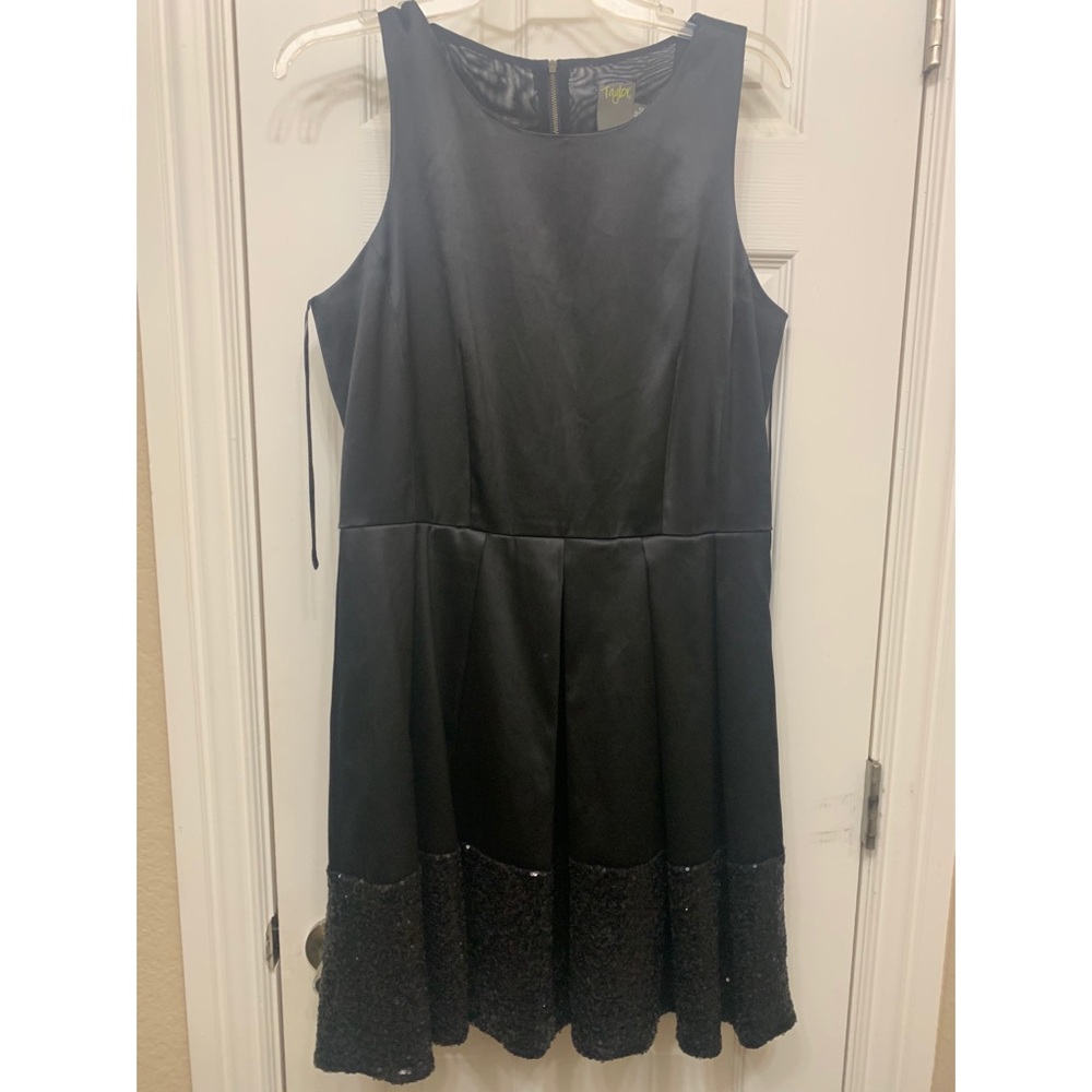 Black Dress with Sequins